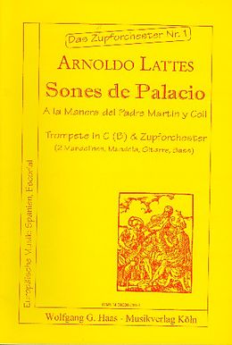 Arnoldo Lattes Notenblätter Sones de palacio