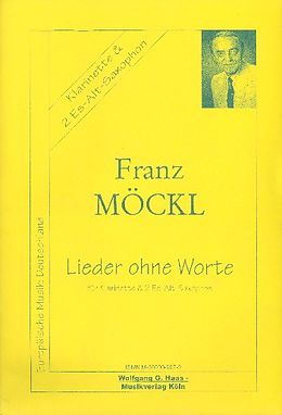 Franz Möckl Notenblätter Lieder ohne Worte