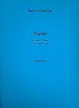 Jean-Luc Darbellay Notenblätter Appels für 2 Hörner