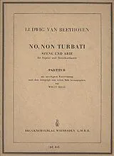 Ludwig van Beethoven Notenblätter No non turbarti für Sopran und
