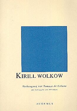 Kirill Wolkow Notenblätter Verbeugung vor Tomaso de Celano