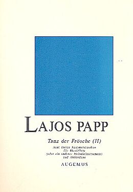 Lajos Papp Notenblätter Tanz der Frösche Band 2 8 kleine