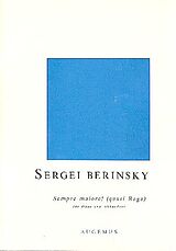 Serjei Berinski Notenblätter Sempre majore (quais Raga) für Oboe