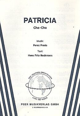 Damaso Perez Prado Notenblätter PatriciaEinzelausgabe (dt)