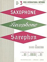 David Gornston Notenblätter Method for Saxophone vol.3