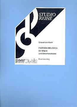 Erland von Koch Notenblätter Fantasia melodica