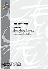 Theo Loevendie Notenblätter 2 Pieces on Cnons by G. de Machaut