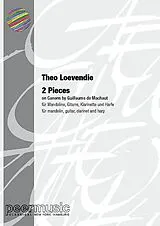 Theo Loevendie Notenblätter 2 Pieces on Cnons by G. de Machaut