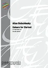 Allan Botschinsky Notenblätter Colours