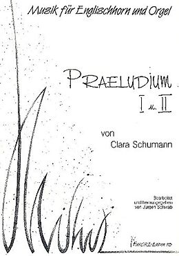 Clara Schumann Notenblätter Präludium 1 und 2