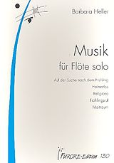 Barbara Heller Notenblätter Musik für Flöte solo