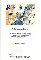 Barbara Heller Notenblätter Schmetterlinge Duo für