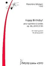 Florentine Mulsant Notenblätter Happy Birthday op.80