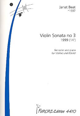 Janet Beat Notenblätter Sonate Nr.3