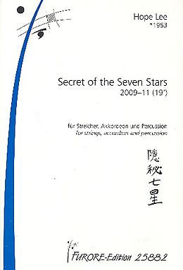 Hope Lee Notenblätter Secret of the Seven Stars