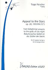 Tsippi Fleischer Notenblätter Appeal to the Stars op.28 für 6 Sängerinnen