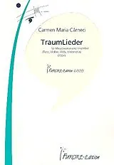 Carmen Maria Cârneci Notenblätter TraumLieder für Mezzosopran, Flöte