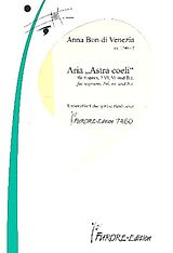 Anna Bon di Venezia Notenblätter Aria Astra coeli