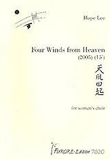 Hope Lee Notenblätter Four Winds from Heaven for female chorus