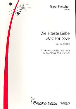 Tsippi Fleischer Notenblätter Die älteste Liebe op.67 für