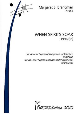 Margaret S. Brandman Notenblätter When spirits soar