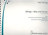 Tsippi Fleischer Notenblätter Strings - Bow and Arrow op.20 für Violine solo