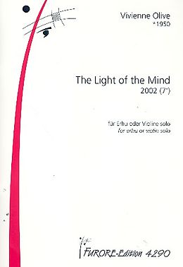 Vivienne Olive Notenblätter The Light of the Mind für Erhu (Violine)