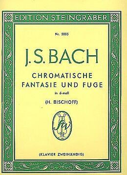 Johann Sebastian Bach Notenblätter Chromatische Fantasie und Fuge