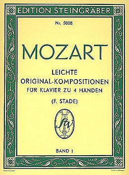 Wolfgang Amadeus Mozart Notenblätter Leichte Originalkompostitionen