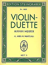  Notenblätter 50 Violin-Duette älterer Meister Band 3 (1.-3. Lage)
