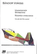 Sandor Veress Notenblätter Ungarischer Werbetanz