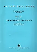 Anton Bruckner Notenblätter Werke