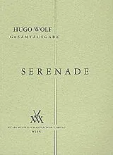 Hugo Wolf Notenblätter Serenade