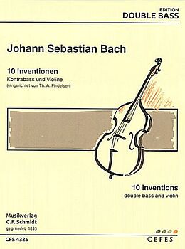 Johann Sebastian Bach Notenblätter 10 Inventionen aus BWV 722-801