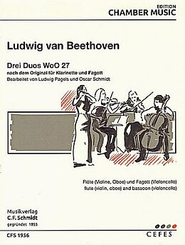 Ludwig van Beethoven Notenblätter 3 Duos