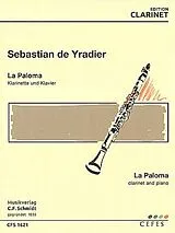 Sebastian Yradier Notenblätter La Paloma