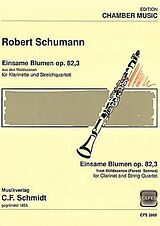 Robert Schumann Notenblätter CFS2869 Einsame Blumen