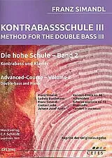 Franz Simandl Notenblätter Die hohe Schule Band 2