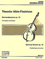 Theodor Albin Findeisen Notenblätter Karnevalsszene op.12
