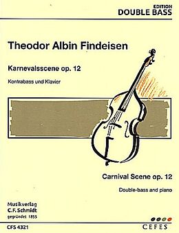 Theodor Albin Findeisen Notenblätter Karnevalsszene op.12