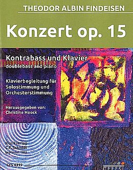 Theodor Albin Findeisen Notenblätter Konzert Nr.1 op.15