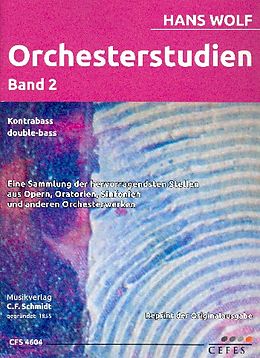  Notenblätter Orchesterstudien Band 2