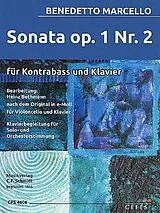 Benedetto Marcello Notenblätter Sonata op.1,2