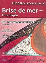 Ruggero Leoncavallo Notenblätter Brise de mer