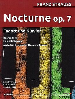 Franz Strauss Notenblätter Nocturne Nr.7