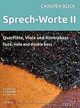 Carsten Bock Notenblätter Sprech-Worte Nr.2