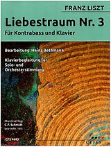 Franz Liszt Notenblätter Liebestraum Nr.3