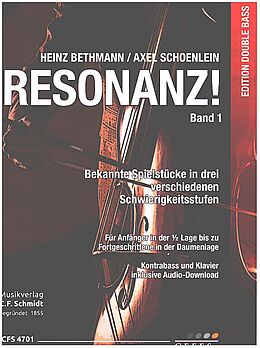  Notenblätter Resonanz! Band 1 (+Online Audio)