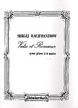Sergei Rachmaninoff Notenblätter Valse et Romance