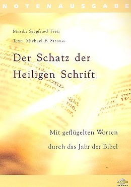 Siegfried Fietz Notenblätter Der Schatz der Heiligen Schrift
